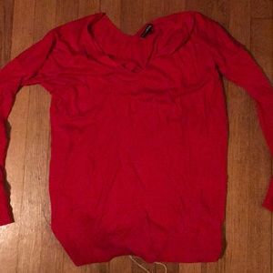 Red sweater, Express, M